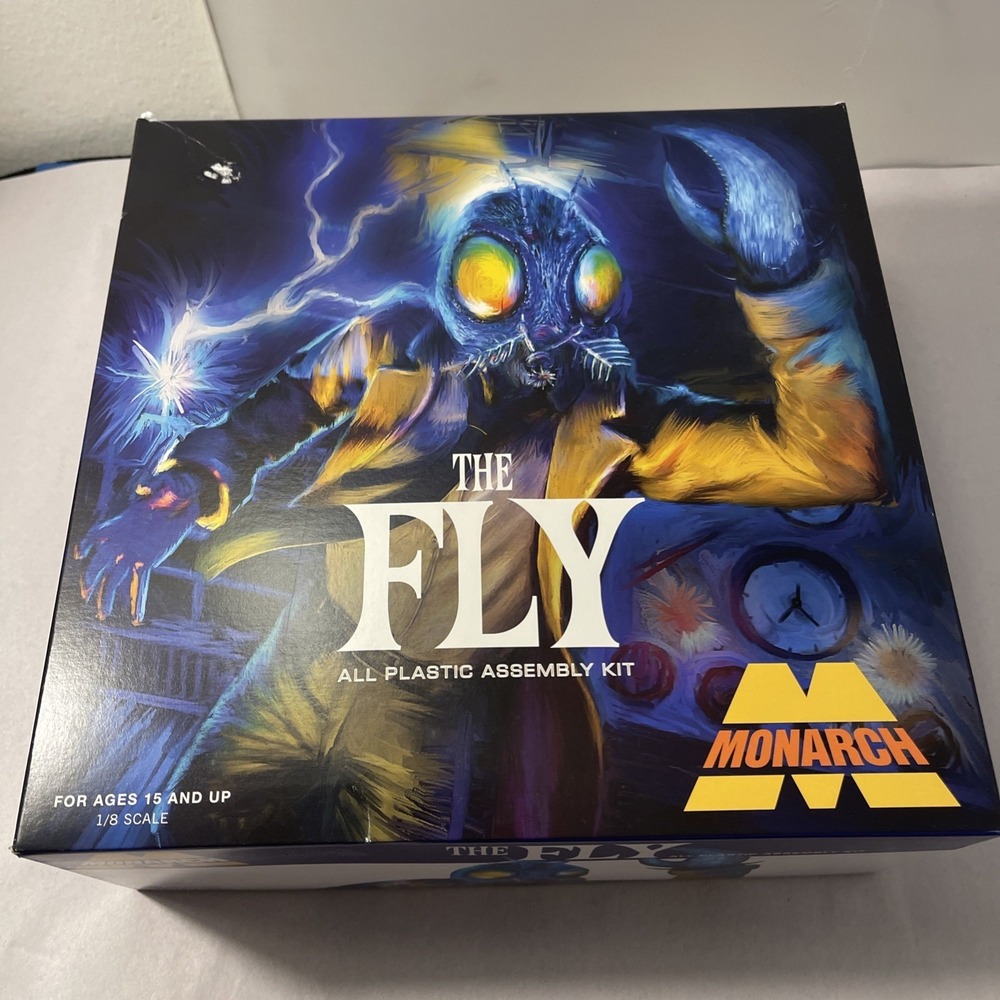 Monarch 1/8 Scale The Fly Model Kit New Open Box 451-200 2022 - Picture 12 of 13